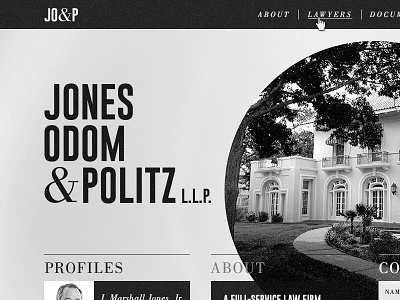 Jones Odom & Politz jones odom politz law firm lawyers website