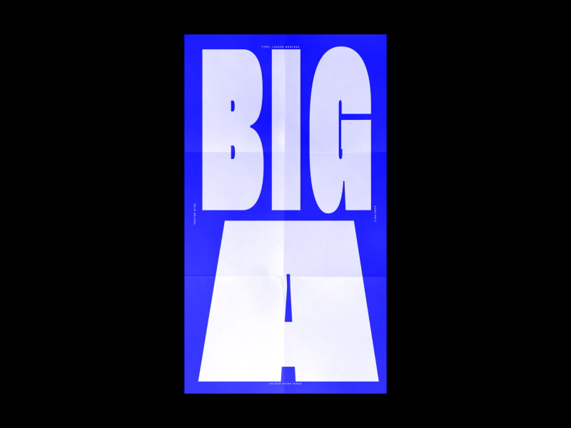 Big or Bad animated poster animation design gif loop motion motion design poster type typo typography