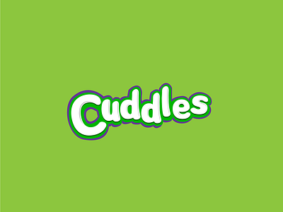 Cuddles brand brand identity branding logo logo design wordmark