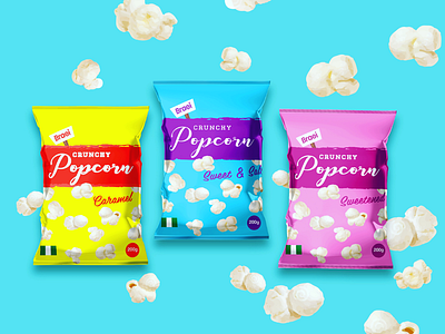 Popcorn Packaging Design brandidentitydesigner branding business designer graphic graphicdesign marketing product design productdesign