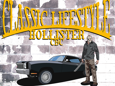 Classic Lifestyle Hollister CBC graphic design illustration illustrator logo