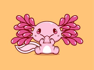 cute axolotl