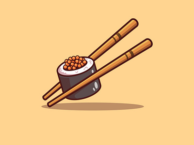 sushi illustration