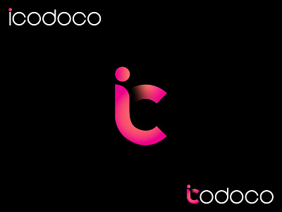 icodoco Logo abstract app design icon illustration letter logo vector