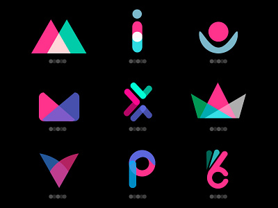Logos abstract app branding icon icons identity letter logos mark photo type