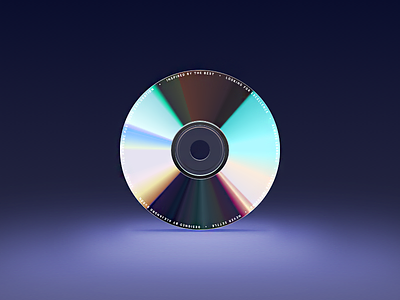 Compact Disc 1930 audio cd design disc dvd graphic icon light music player skeu ui