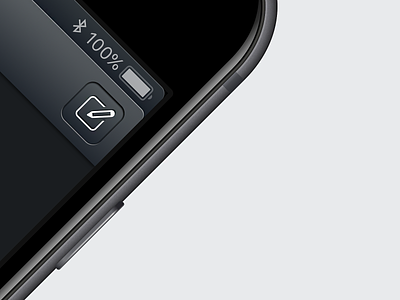 Compose app buron button design icon iphone skeu ui