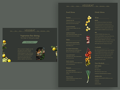 Daily UI: Food & Drink Menu