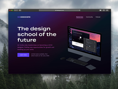 10k Designers Masterclass 10kdesigners ui ux web web design webflow website website design