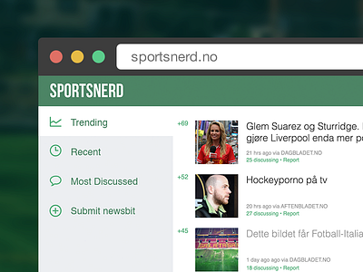 Sports news website forum news sports ui ux web website