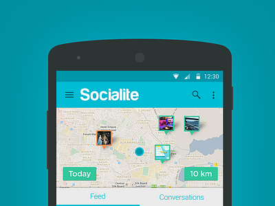 Android events app android events l lollipop material