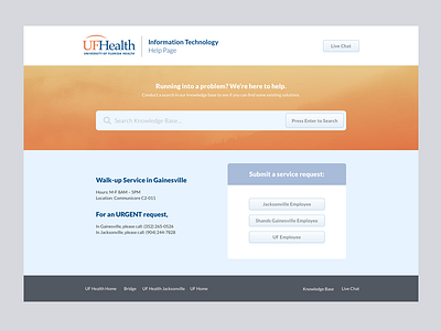 UF Health IT Help Page