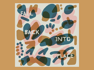 Fall Back Into Place 🌟 album art beach house branding design digital art digital illustration illustration music illustration procreate procreate art