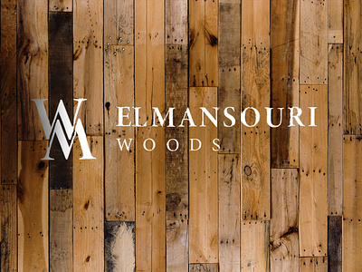 Elmansouri woods brand identity design