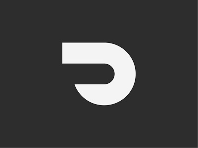 Letter D Logo - Disk