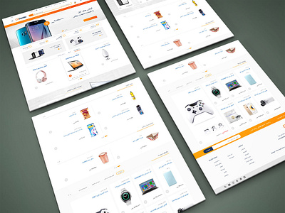 E-Commerce Store concept design e commerce shop e commerce website ecommerce kiani uiux