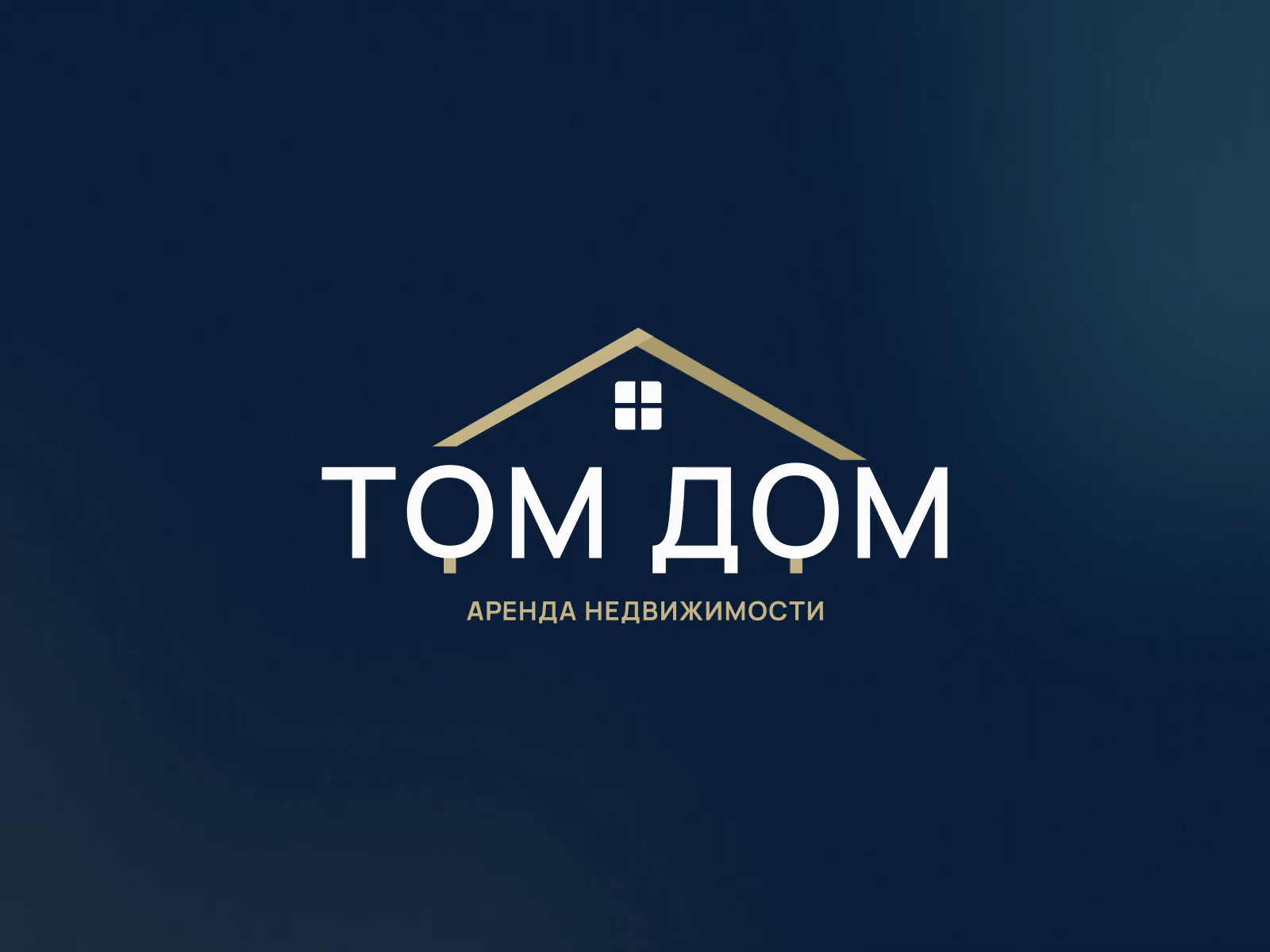 Tom Dom – Real Estate Agency Logo animation graphic design logo vector