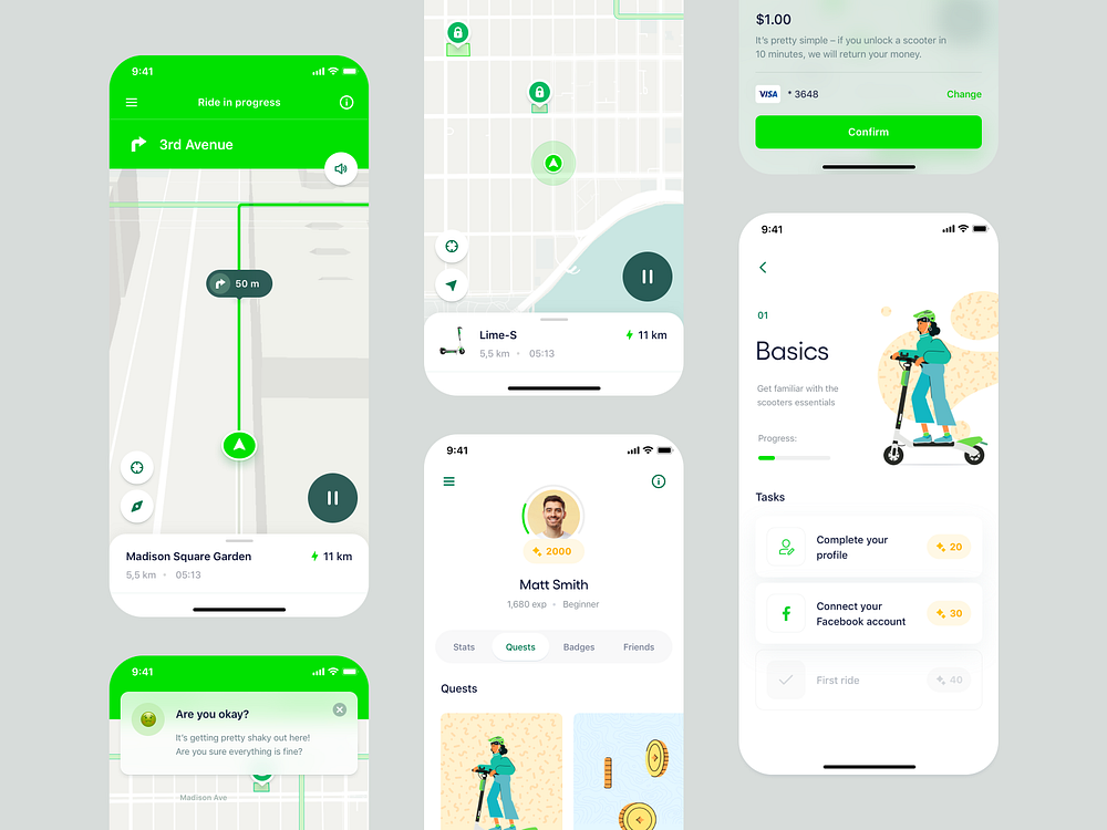 Lime – Electric Scooters Experience Reimagined by Luke Pachytel for ...