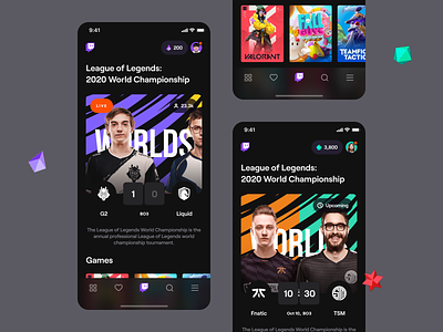 Twitch – Mobile application