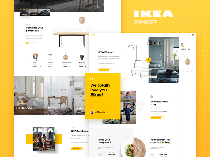 Ikea online catalogue