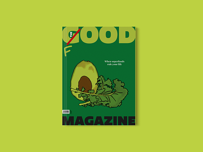 THE GOOD MAGAZINE | Food cover design design graphicdesign illustration