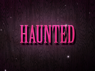 Haunted Type halloween