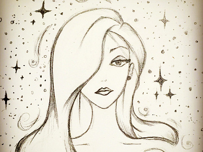 Jessica Rabbit Inspired Sketch