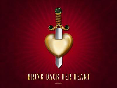 Bring Back Her Heart dagger disney illustration photoshop snow white