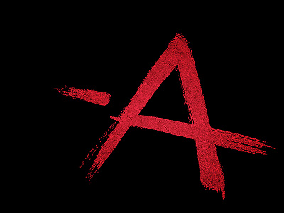 A a abc abcfamily letter pretty little liars type typography