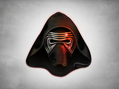 KYLO REN character disney illustration illustrator photoshop star wars