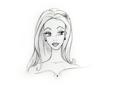 Pretty Lady Sketch character illustration lady sketch woman