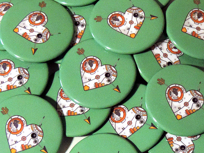 BB-8 Buttons Have Arrived!