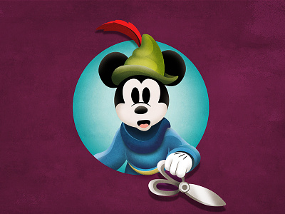 Quickie Mickey: Brave Little Tailor disney mickey mickey mouse vector