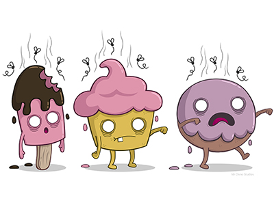 Zombie Food By Onno Knuvers On Dribbble