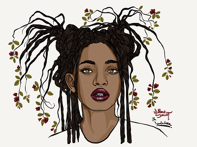 Willow. art artwork design digital digitalart drawing graphic illustration illustration design ipad ipadart music sketch sketchbook sketches willow willowsmith willsmith