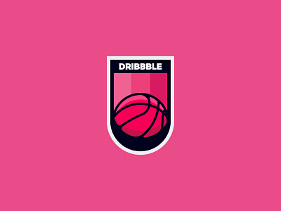 Dribbble Sticker