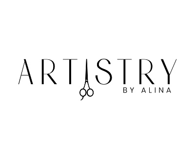 Artistry By Alina Logo branding design illustration logo logo design