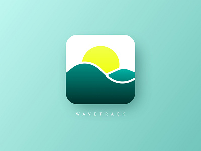 App Icon - Surf Forecast app branding daily ui dailyui design flat green icon icon design logo minimal minimalism minimalist mobile mobile app design mobile design mobile ui ui ui design uidesign