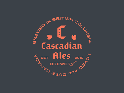 Cascadian Ales - Brewery Badge