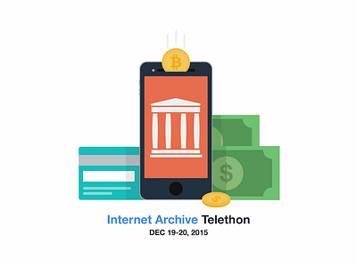 Internet Archive Telethon archive bitcoin cash credit card flat fundraising internet archive telethon