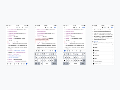 Editing interface: Sneak peek code editor editing keyboard syntax highlighting toolbar wikipedia wikitext