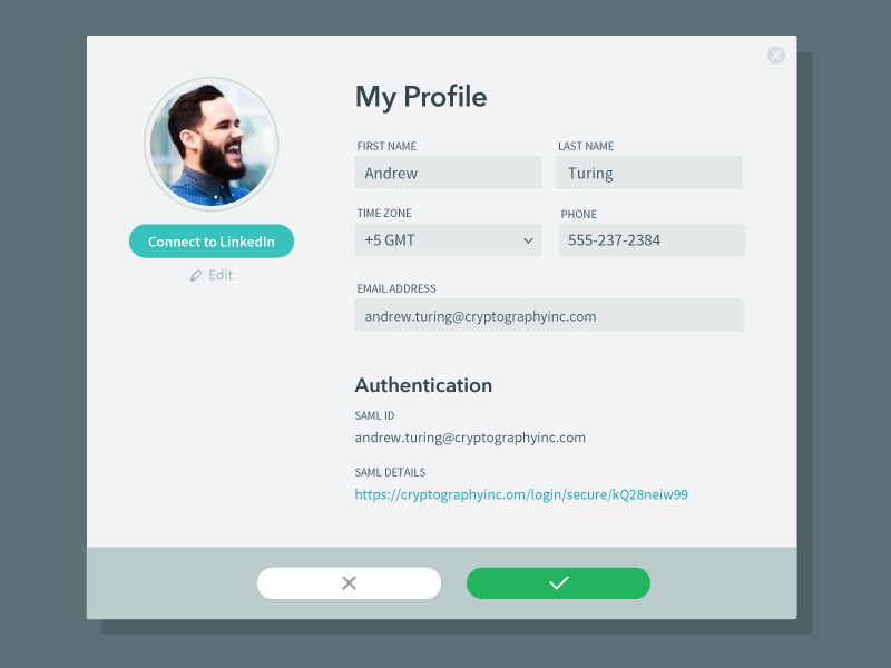 User Profile by Rachel McClung on Dribbble