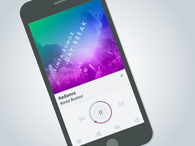 Mobile Music UI icon music ui