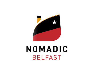 Nomadic Belfast Logo belfast branding identity logo nomadic titanic