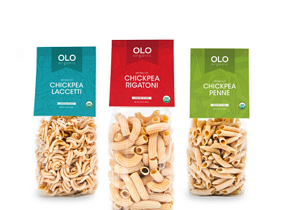 Olo Foods Pasta + Sauces branding food and drink identity design packaging