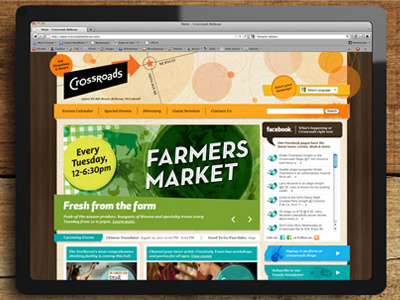 Crossroads Bellevue Consumer Website crossroads bellevue interactive website