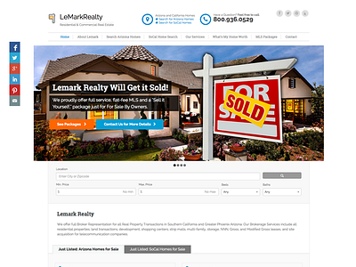 Kayyah Open MLS Real Estate Website for Lemark idx open mls real estate rets website