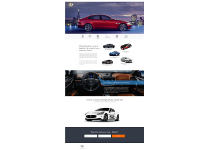 Motorstreet Design 360 automotive web design