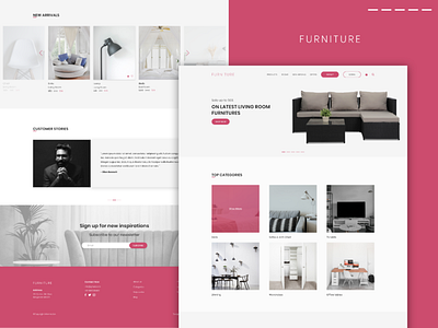 Furniture Website ecommerce furniture furniture website uidesign uiux web design