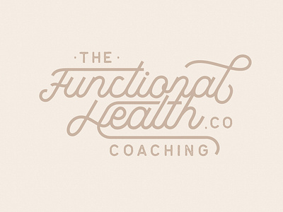 Logodesign concept Functional Health Co.